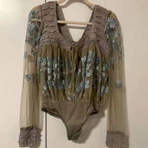 Free People Bodysuit